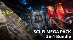 Sci-Fi MEGAbundle Environment Kit 3 in 1 download