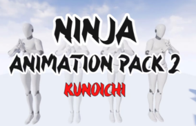 Ninja Animation Pack 2 – Kunoichi download
