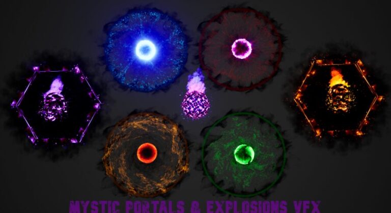 Mystic Portals / Explosions VFX Pack download