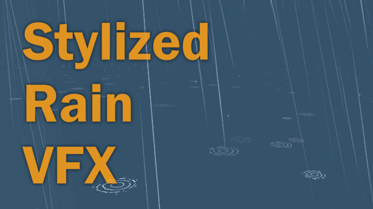 Stylized Rain VFX download