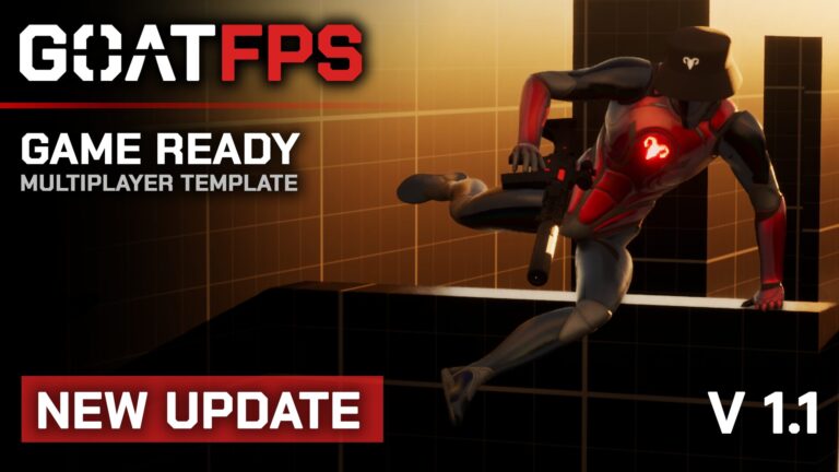 GOAT FPS Multiplayer GAME READY Template download