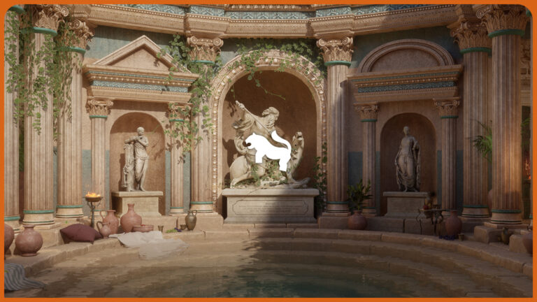 Neptune’s Roman Bath ( Roman Roman Baths Neptune Roman Medieval Greek Bath 3D ) download