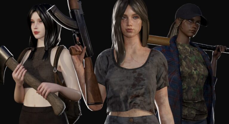 Customizable Survival Girl download