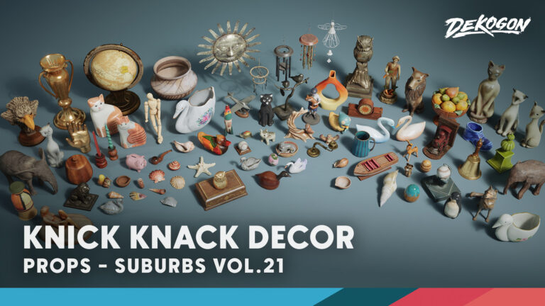Suburbs VOL.21 – Knick Knack Decor (Nanite and Low Poly) download