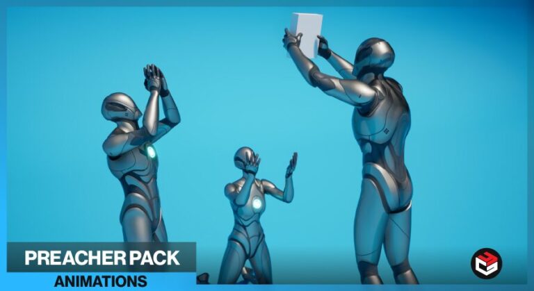 30 Preacher NPC Mocap Animations download