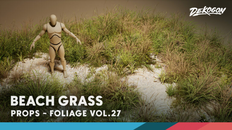 Foliage VOL.27 – Beach Grass (Low Poly) download