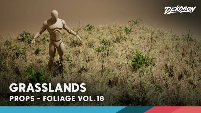 Foliage VOL.18 – Grasslands (Low Poly) download