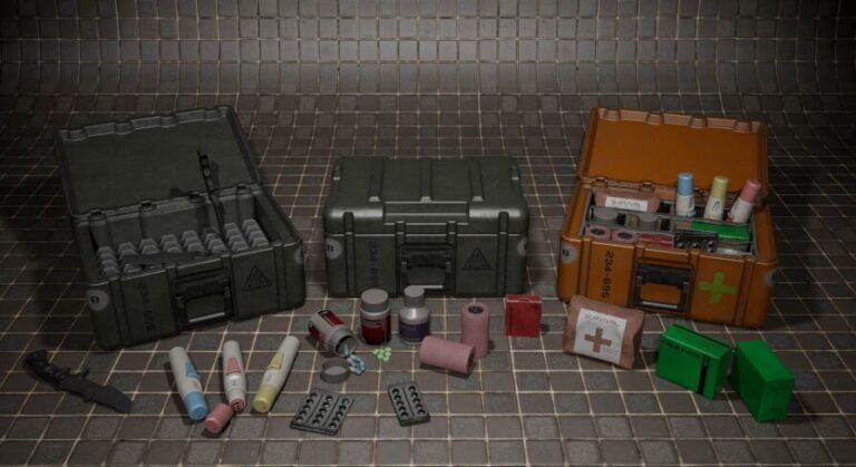 Customisable  Military Medic Container Vol.1 download