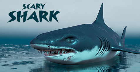Scary Shark Assets download