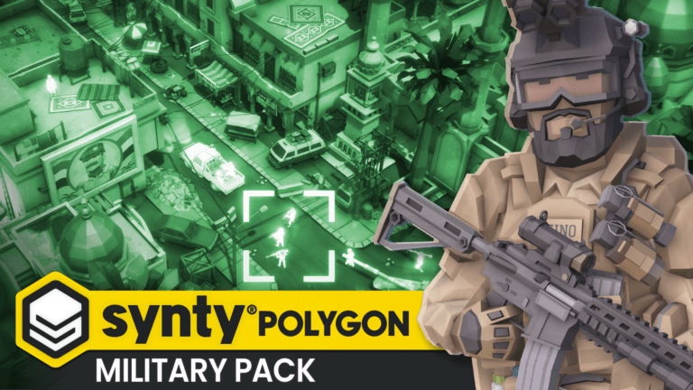 POLYGON – Military Pack – Low Poly Army and Guns for FPS, Shooters, RTS download
