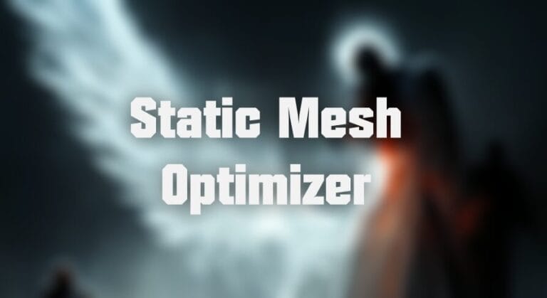 FPS Booster: Static Mesh Optimizer download
