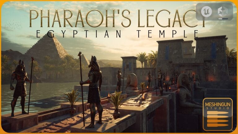 Pharaoh’s Legacy: Egyptian Temple Megapack download