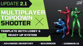 Multiplayer Top Down Shooter Template download