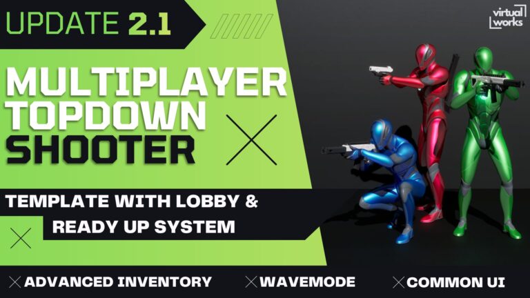 Multiplayer Top Down Shooter Template download