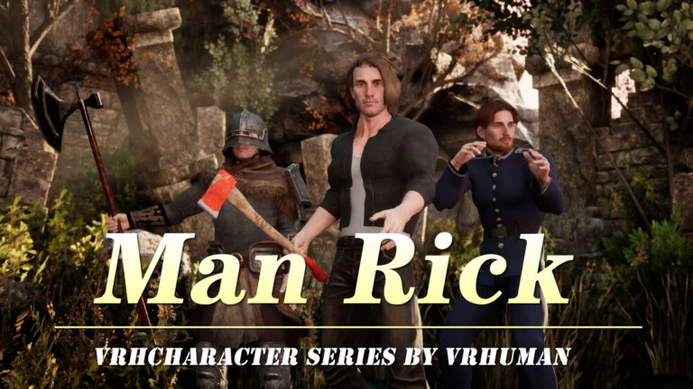 Warrior Man Rick European Male Character NPC VRHC download