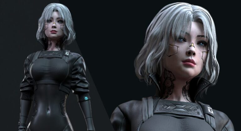 Cyberpunk Girl 3 download