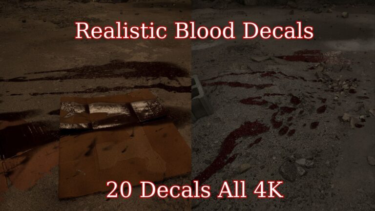 Realistic Blood Decals download