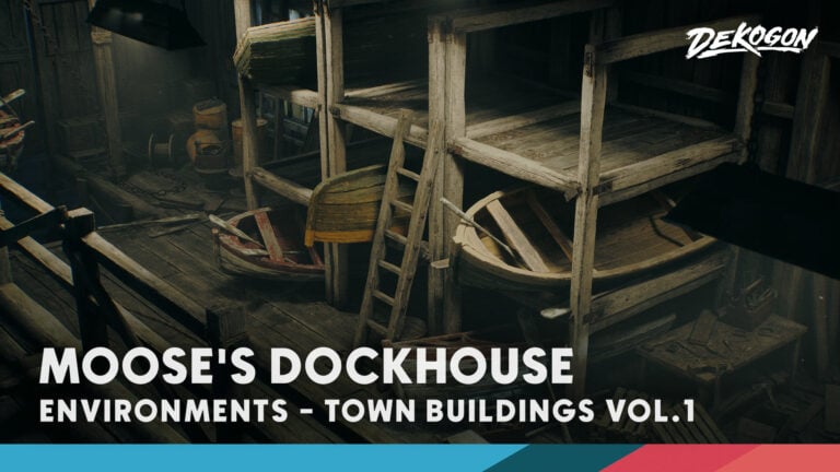 Town Buildings VOL.1 – Moose’s Dockhouse download