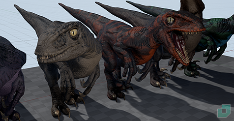 Raptor & T-Rex download