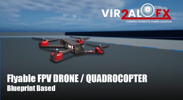 Gameready Flyable FPV Drone/Quadrocopter download