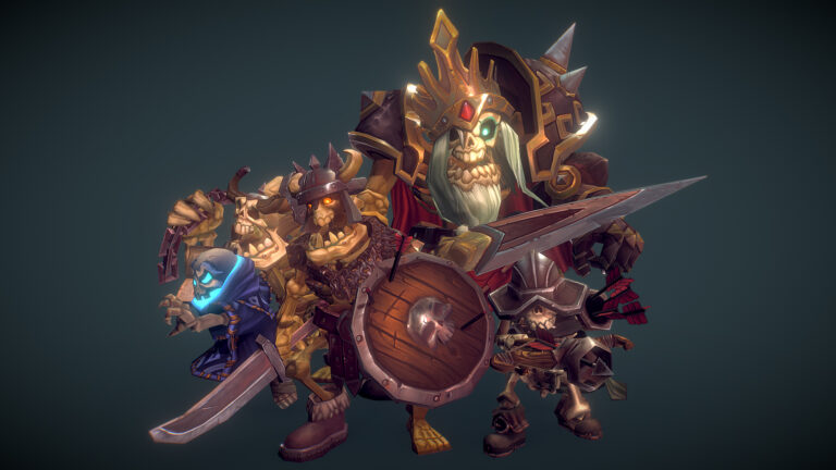 Skeleton Crew Bundle – Hand Painted Series download