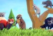 Poly Art Raccoons download
