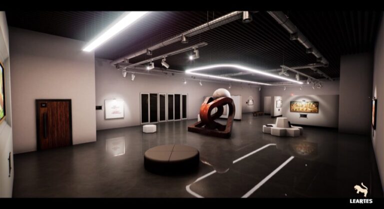 Modern Art Museum Environment ( Art Museum Exhibition Showroom ) download