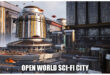 Open World Science fiction City download