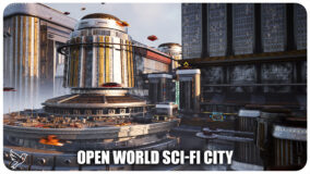 Open World Science fiction City download