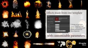 Smokes and Explosion: Realistic and Stylized (39 pcs) download