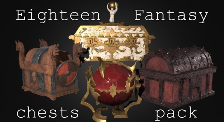 Eighteen Fantasy Chests Pack download