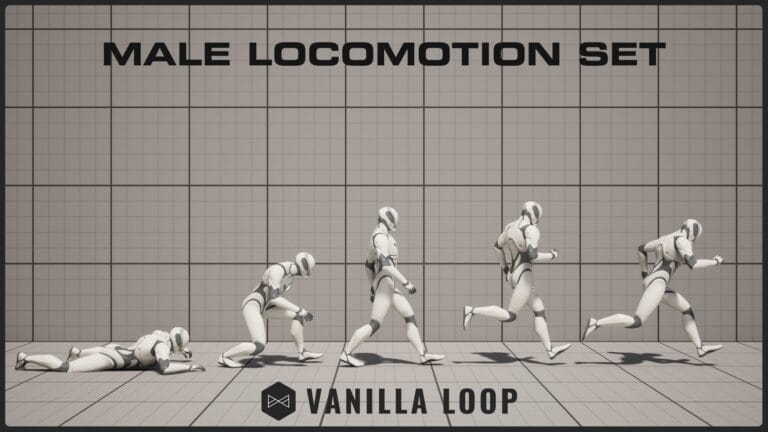Male Locomotion Set download
