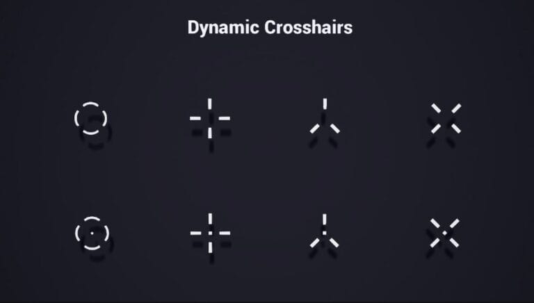 Dynamic Crosshair system and Static Crosshairs download