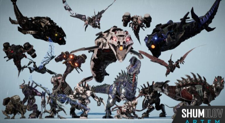 SciFi Beasts Pack download