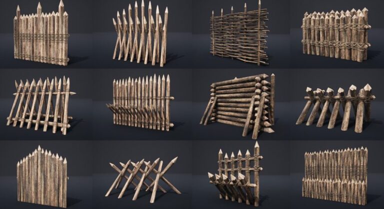 Palisade Walls and Barriers – v1 download