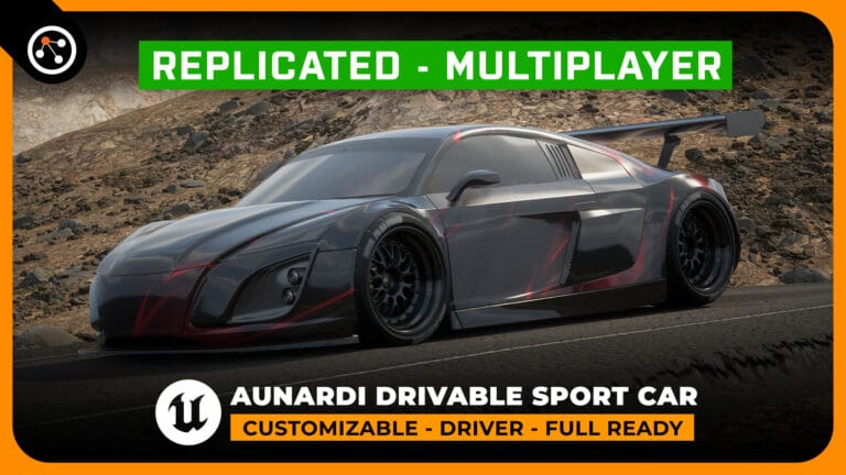 🏆 Sport Car Aunardi 🚥 Multiplayer 🚥 UE5 download