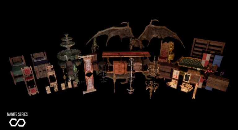 Medieval Castle Kit –  Medieval Castle Props (Castle, Castles, Medieval Props) download