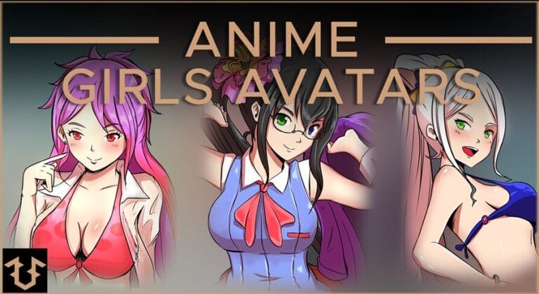 Anime Girls Avatars download