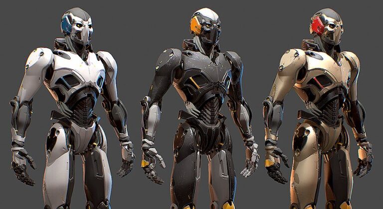 Sci-Fi Robot Character Pack download