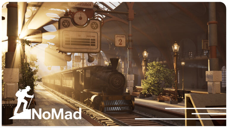 Steampunk Train Station download