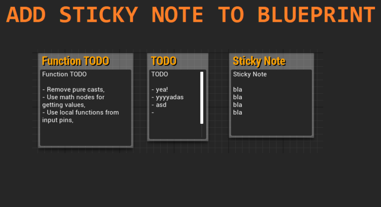 Blueprint Sticky Notes download
