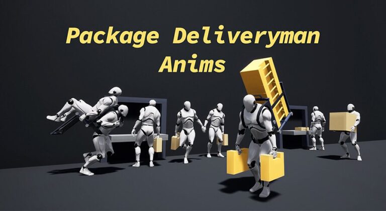 Package Deliveryman Anims download