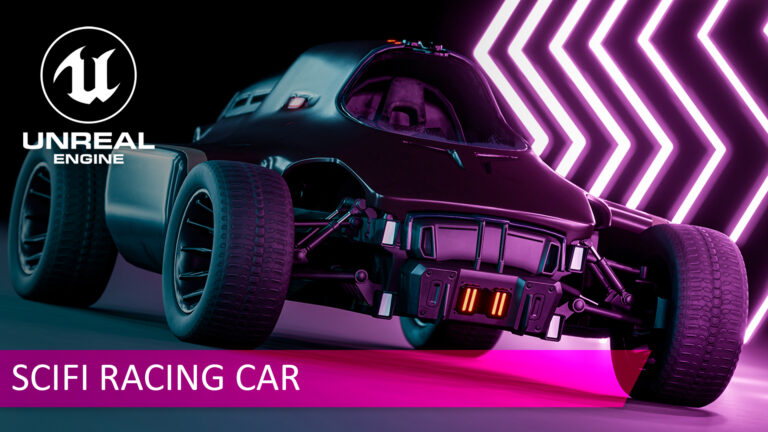 Scifi Racing Car download