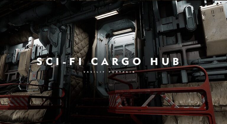 Sci Fi Cargo Hub download
