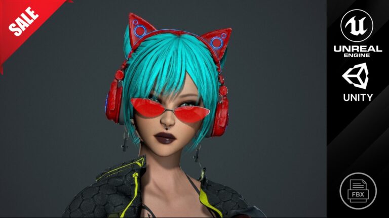 Cyberpunk Sniper Girl download