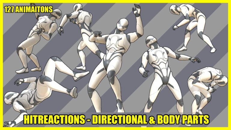 Hitreact Pro: Directional, Body Parts, Component download