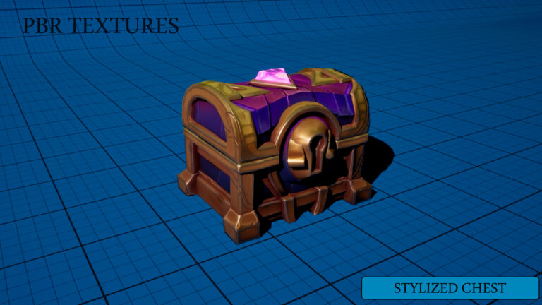 Stylized Chest 3 – Animated & Textured download