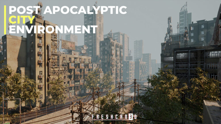 Abandoned Post Apocalyptic City Pack download