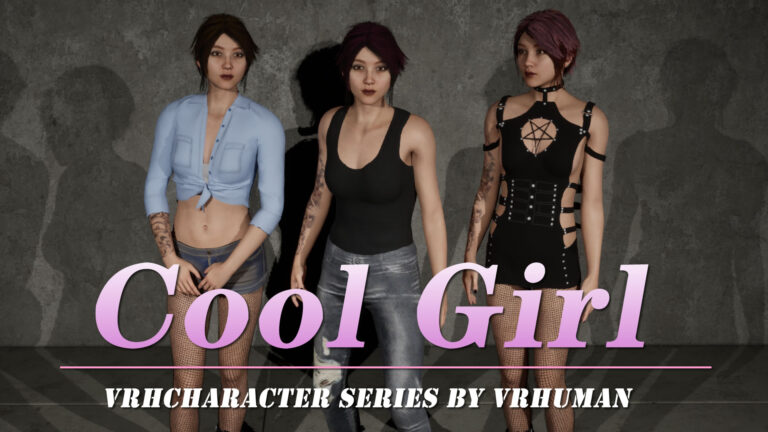 Female Cool Girl Character VRHC download