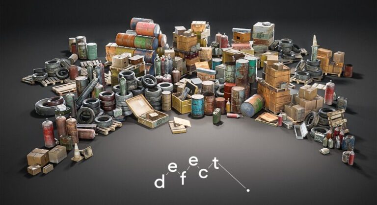 Workshop Tools And Props Barrels Boxes Bundle vol.1 download